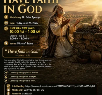 MONTHLY NIGHT VIGIL