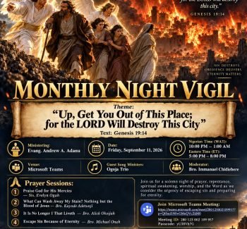 🔥 MONTHLY NIGHT VIGIL | AFPCAM