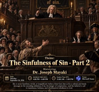 🔥 MONTHLY IMPACT SEMINAR | THE SINFULNESS OF SIN – PART 2