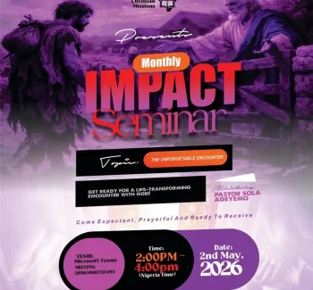 MONTHLY IMPACT SEMINAR